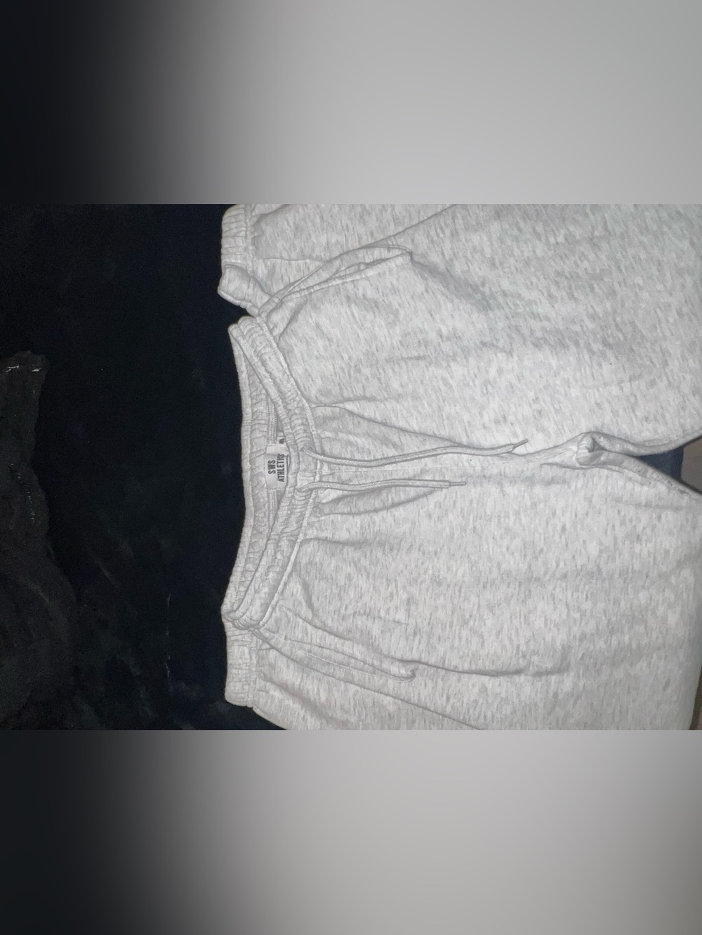 Light Gray Heather Jogger Sweatpants